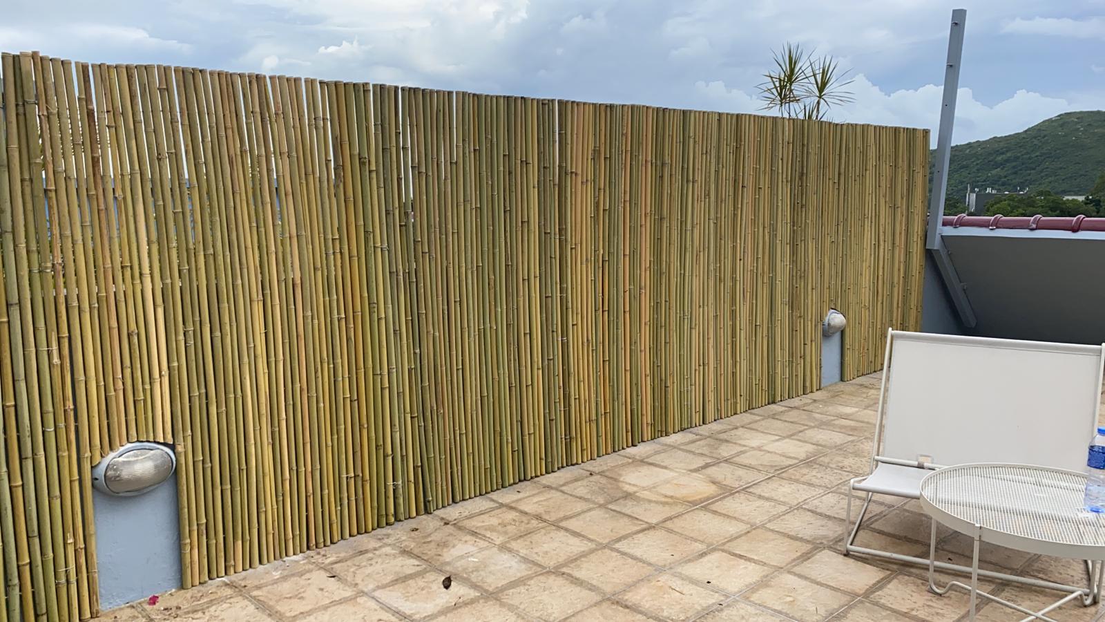 Bamboo Fence Installation in Mui Wo: A Natural Privacy Solution