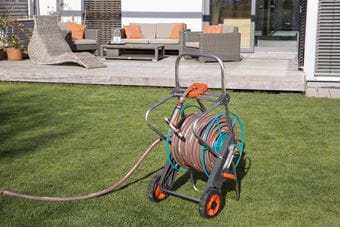 Gardena Metal Hose Trolley 100 Garden Plus