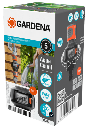 Gardena Water Meter AquaCount Garden Plus