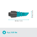 Gardena Spray Nozzle 360° 13322 Garden Plus