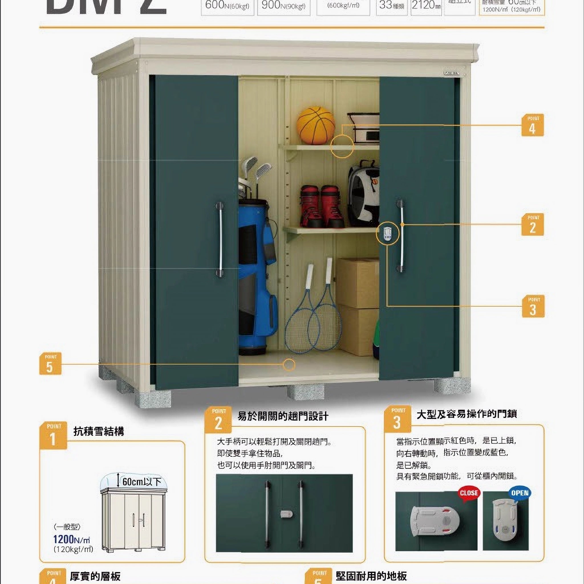 DM-Z Series Heavy Duty Storage