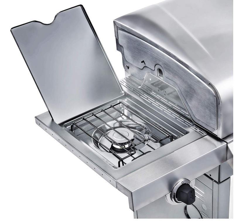 Char broil 4 burner stainless steel gas outlet grill